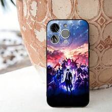 1 pieza Funda de teléfono de anime Solo Leveling de silicona suave para 16 15 14 13 12 11 X XR Plus Pro Max Plus. Accesorios de Halloween. - Z7 - Ver 9
