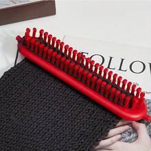 Beginner DIY Handmade Weaving Kit - Plastic Weaving Loom Tool Set With Crochet Hook, Suitable For All Seasons Handicrafts, Slouchy Weaving Scarf Towel Weaving Loom, Easy To Use Handloom