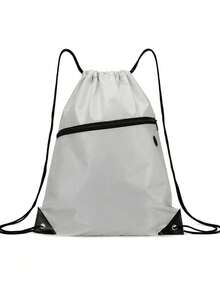 Fashion Simple Red Backpack Travel Gym Bag Mini Bag Women Men Children Christmas Gift Essential Holiday Beach Summer Waterproof Lightweight Large Capacity Portable Accessories Basketball Football Storage Bag Backpack School Bag Clothes Storage, Back To School Travel Essential