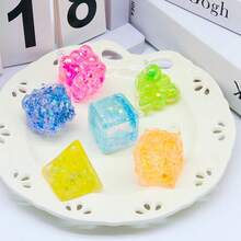 Latest Hot-Selling 3D Geometric Foam Bead Squeeze Stress Relief Toy Set, Random Delivery - Multicolor - View 6