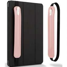 Estuche compatible con Apple Pencil (1.ª y 2.ª generación) Funda de lápiz Funda de lápiz Accesorios de cuero PU Banda elástica para todas las tabletas, incluido el iPad Pro 12.9 11 pulgadas Air 4.ª generación - Rosa - Multicolor - Ver 1