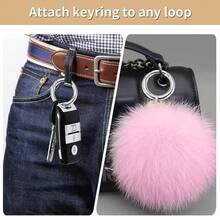 10/20/30pcs Flat Spring O-Rings, Metal Key Rings, Round Carabiner Clips, Suitable For Key Chains, Bags, Purses - Key Chain Hooks Replacement For DIY