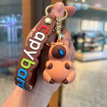 Creative Capybara Keychain Pendant Set Adorable Couple Keychain Accessories A Creative And Unique Gift For Friends And Family