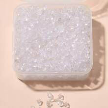 1 Box 300 Pieces / Earring Back Plug DIY Earring Hooded Earring Back Hair Ring Accessories 4mm Women's Fashion Earplugs