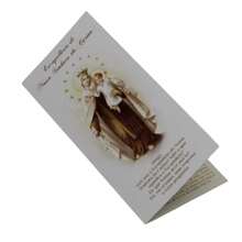 Our Lady Of Mount Carmel Sacred Heart Of Jesus Metal Scapular With Leaflet - 1個單位 - 查看 3