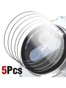 5pcs Screen Protector, Compatible With Samsung Galaxy Watch 8/8 Classic 47mm/44mm/40mm, Unisex, Made Of Tempered Glass, Easy To Install, High-Definition Curved Full Coverage Protective Film, Accessories Compatible With Samsung Galaxy Watch 8/8 Classic Smartwatch - 5 PCS - View 15