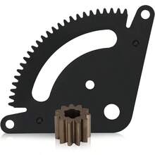 Kit de engranajes de sector de direccin de 25 dientes compatible con Lawn Garden Tractor L105 L108 L110 L111 L118 L120 L130 G110 con engranaje de pin, reemplazo directo - inicial - Ver 7