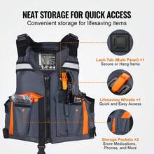 Universal Waterproof Life Vest - 96N Buoyancy PFD For Kayaking, Fishing & Surfing - Lightweight & Durable Life Jacket For Men & Women