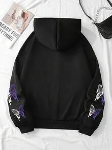 Sudadera casual con cremallera para mujer, ropa de otoño e invierno de talla grande, jersey casual de hombros caídos de manga larga, lavable a máquina