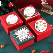 Custom Cardboard, Custom Postcards, Custom Christmas Cards, Custom Greeting Cards, Custom Gift Box Labels, Custom Tags, Custom Wine Labels, Custom Gift Tags, Custom Item Classification Labels, Custom Gift Tags, Party, Birthday, Gathering, Back To School, Independence Day, Beach Party - Christmas Card Paper - View 8