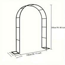 1 set de support de base noir, treillis de tonnelle, accessoires de support de grimpante pour patio