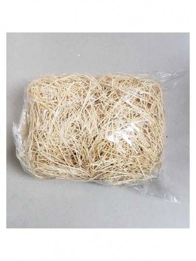 Palha Natural Palha para Cestas Decoração 150g