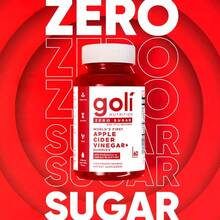 ✨ Goli Zero Sugar Formula | Vitamin B12 + Probiotics | Plant-Based Digestion Support* | 60 Count | Gelatin-Free - Khác - Xem 1