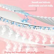 30 Pack Disposable Period Panties For Women, Menstrual Underwear, High Absorbency, Leak-Proof Nighttime Protection, 360° Stretch Elastic Waistband, Comfortable & Breathable, Travel Essential, Sanitary Pad Alternative Sexy Saudi Arabia's National Day Outdoor Use Portable Travel Menstrual Pads - White - View 6