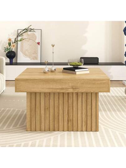Moderne Wooden Nesting Tafel Set Pieces Round Coffee Tables Side In Sc inavian Space Saving Versatile, Stable MDF/PB Construction view 9