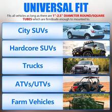 Montaje De Tubo De Gato De Elevacin Alta 1 - 2.5 para Vehculo Universal Camin RZR Offroad Montaje De Gato De Elevacin Ajustable Rojo - inicial - Ver 3