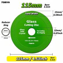 100/115/125mm Glass Cutting Disc Diamond Saw Blade Ceramic Tile Jade Special Polishing Cutting Blade, Sharp - Green - View 9