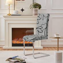 1/2/4/6 buc. huse de scaun elastice imprimate, 160 g/m² îngroșate, potrivite pentru casă, hotel, restaurant, scaun de sufragerie, toate anotimpurile - Multicolor - Vizualizare 11