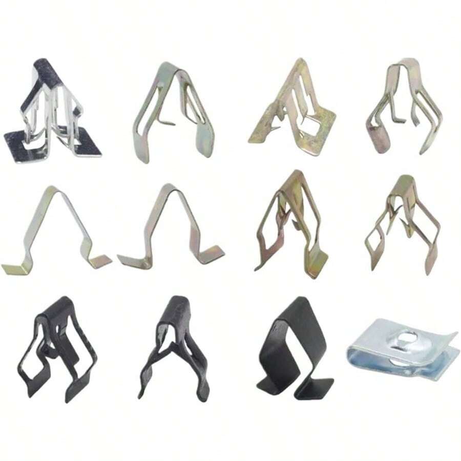 50 abrazaderas fijas con cierre en U panel de instrumentos de coche - MEZCLA-50 PIEZAS - Ver 1