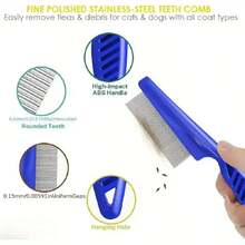 Set de 4 piezas/3 piezas de peines profesionales para eliminar piojos y pulgas, set de peines de dientes densos, set de peines para eliminar caspa, peine para eliminar piojos del cabello, cuidado del cabello y suave, kit de herramientas para el cabello, kit de herramientas de peinado, herramientas de peinado