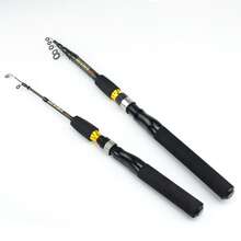 Lerutwis 0.9-2.1m High Carbon Telescopic Fishing Rod, Portable Travel Spinning Rod, Multi-Purpose Sea Fishing Rod - Multicolor - View 9