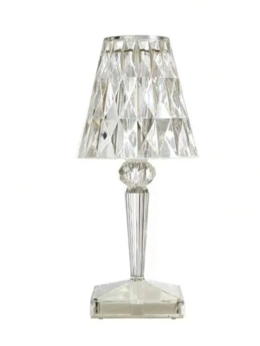Lámpara de cristal de diamante táctil - luz blanca - Ver 1