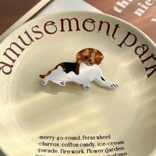 1pc Cartoon Dog Design Hair Clip, Cute Hair Accessory, Acetate Hair Claw Clip, Sweet Hair Decor For Girls, Fashionable Animal Hair Clip, Suitable For Bun, Hair Claw, Simple And Lovely Colored Dog Hair Clip, Cute Dog Hair Clip, Ins Style Hair Claw, Adorable Hair Clip, Acetate Patchwork Dog Hair Clip (Yorkshire Terrier, Pomeranian, Chihuahua) Elegant Hair Clutch