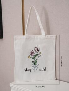 1 قطعة، حقيبة كنفاس كبيرة الحجم وثقيلة الوزن - حقيبة تسوق قابلة لإعادة الاستخدام مقاومة للماء للشاطئ والسوق والنزهة والسفر، حقيبة كتف كنفاس، حقيبة يد مطبوع عليها حرف، حقيبة كاجوال كبيرة السعة قابلة لإعادة الاستخدام، بسيطة وشاملة كلاسيكية