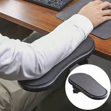 1pc 180° Adjustable Sliding Desktop Extension Arm - Ergonomic Wrist And Arm Support, Suitable For Gaming, Office, Study And More - Durable Desktop Extension Bracket, Random Connecting Accessories Included, Does Not Affect Usage