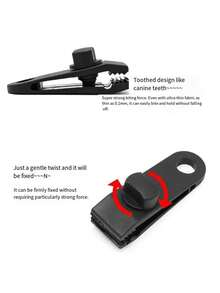 10 Stücke /15 Stücke /20 Stücke Zeltclips, Outdoor Zeltklammern, Kunststoff Befestigungsclips, Kunststoff Zubehör zum Verstärken von Zeltclips, klein und tragbar, geeignet zum Befestigen von Markisen, Verstärken von Zelten und Sichern von Abspannleinen