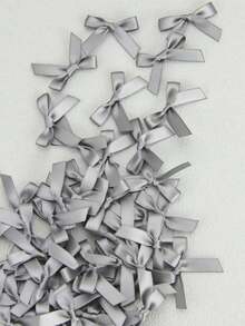 50 chiếc nơ ruy băng mini dễ thương kiểu ba lê, đồ dùng thủ công tự làm cho quần áo, mũ nón, bóng bay, trang trí tiệc cưới, trang trí nhà cửa, gói quà, Ngày của Mẹ, sinh nhật - Màu hồng - Nhiều màu - Xem 21