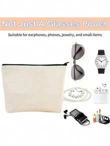 20 sztuk DIY Pustych Płóciennych Toreb, Kosmetyczki Podróżne, Torby Malarskie, Płócienne Kosmetyczki, Torby Malarskie, Torby Dziecięce, Do Pracy, Szkoły, Podróży, Piórniki, Uroczy Piórnik/Woreczek z Motywem Kreskówki, Torba Na Artykuły Papiernicze Zapinana Na Zamek Błyskawiczny, Kosmetyczka, Nadaje Się Do Szkoły, Artykułów Biurowych, Dziewcząt, Studentek, Pracujących Kobiet, Idealne Do Pracy, Powrót Do Szkoły, Gimnazjum, Liceum, Uniwersytetu, Niezbędne Podróże Wakacyjne, Organizator Makijażu na Wakacje, Torba Podróżna Dla Kobiet