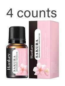 1瓶10毫升水溶性香薰精油补充装，包含薰衣草、百合、香草、玫瑰等10余种香型，有助于放松睡眠、清新空气，适用于加湿器，情人节、婚礼用品。