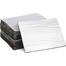 20 Piezas Almohadilla de aislamiento trmico insonorizada ignfuga para coche amortiguacin del sonido escudo trmico automotriz baul trunks aislamiento del coche automtico motor - inicial - Ver 1