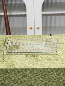 Plastic PET Material, Multi-Size Rectangular Display Trays With Dustproof Lids, Unbreakable, Reusable Fruit Plates, Desserts, Snacks, Cakes Trays, Suitable For Various Festivals, Weddings, Parties, Banquets - Transparent - View 17