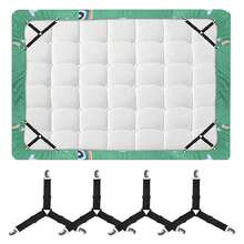 2 piezas Sujetadores elásticos ajustables para sábanas, Sujetadores de sábanas de uso pesado para colchón, ropa de cama, tienda de campaña, uso doméstico