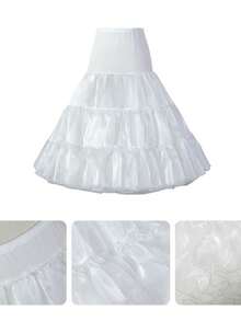 一件女士复古吊带裙，闪亮网纱罩面，万圣节服装 - 多色 - 查看 7