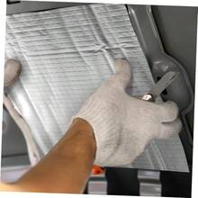 20 Piezas Almohadilla de aislamiento trmico insonorizada ignfuga para coche amortiguacin del sonido escudo trmico automotriz baul trunks aislamiento del coche automtico motor - inicial - Ver 3