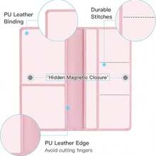 1PS Car Insurance Data File Protection Box Car Insurance Business Card High-Grade Leather ID Card Driver's License Wallet Gift