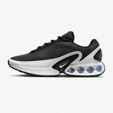 Nike New Cushioned Support Knee Pads Outdoor Women's Sneakers, Fashionable Design Casual Sports Shoes, AIR MAX Dn Strong Grip Lightweight Comfortable Daily Sports Running Shoes, Women's Must-Have FJ3145-002 - Black and White - View 2