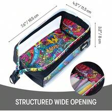 Office & Stationery Storage Set - Clear - View 4