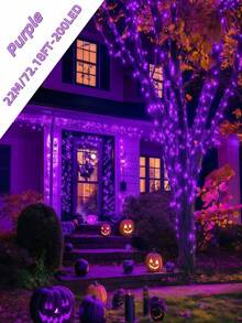 1PC Outdoor Solar String Lights - 20/50/100 LED Solar Christmas Lights With 8 Lighting Modes, IP65 Waterproof, For Yard, Fence, Balcony, Party, Christmas Tree Decoration, Wedding, Garden Decor - Solar Led String Light - 查看 24