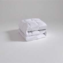 Down Alternative Comforter Queen Size - Fluffy Duvet Insert - Puffy Premium All Season Winter - Luxury Breathable Hotel Plush Comforter - Queen, White,90x90 Inches - White - View 13