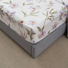 STARLEY-Juego de Sábanas 3 Piezas Primavera , 100% Poliéster Incluye Sabana Bajera/ Sabana Encimera/ Funda de Almohada ,C​AMA 90 ALMOHADA 45X110CM X1 ,C​AMA 105 ALMOHADA 45X115CM X1,C​AMA 135 ALMOHADA 45X145CM X1,C​AMA 150 ALMOHADA 45X165CM X1 - Multicolor - Ver 4