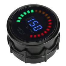 Bnineteenteam Medidor de Temperatura del Agua LED, Medidor de Temperatura de Temperatura de Temperatura del Agua de Automvil Digital con Sensor 52 Mm 20u2011150 C Durante 12V Automtico - inicial - Ver 8