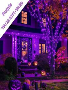 1PC Outdoor Solar String Lights - 20/50/100 LED Solar Christmas Lights With 8 Lighting Modes, IP65 Waterproof, For Yard, Fence, Balcony, Party, Christmas Tree Decoration, Wedding, Garden Decor - Solar Led String Light - 查看 15