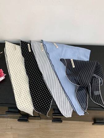 1 件百搭优雅围巾/头带，时尚真丝围巾/三角围巾，适合女士秋冬发带发饰，适合女士度假装扮，女士香蕉冬季头巾