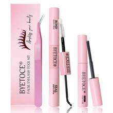 Lash Cluster Glue And Seal Kit With Lash Glue Remover And Tweezers Lash Extension Clusters Fast Removal, Portable Eyelash Brush Eyelash Extension Beginners