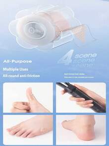 120片/90片/60片/30片装水胶体凝胶水泡贴 - 防水粘性足部护理垫，适用于足跟磨损、水泡和足部磨损 - 缓解疼痛，带鞋垫保护，节日礼物 - 彩色 - 查看 3