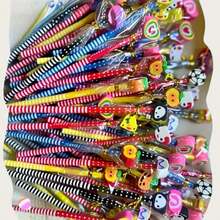 15/30 piezas + 1 sacapuntas, color aleatorio, lápices de madera HB con borradores - Diseño creativo con forma de animales coloridos, borradores reemplazables, material de madera natural adecuado para la escuela, la oficina y los suministros de arte, lápices lindos, papelería escolar, diseño interesante, suministros duraderos